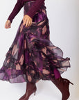 Kalina Skirt (Purple) - Skirt - Yakira Bella