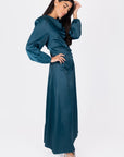 KAMILA DRESS (TEAL) - Dress - Yakira Bella