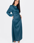 KAMILA DRESS (TEAL) - Dress - Yakira Bella
