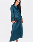 KAMILA DRESS (TEAL) - Dress - Yakira Bella