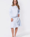 Karla Skirt 23" (Light Blue) - Skirt - Yakira Bella