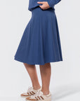 Karla Skirt 26" (Dark Blue) - Skirt - Yakira Bella