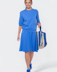 Karla Skirt 26" (Marina Blue) - Skirt - Yakira Bella
