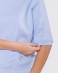 Karla Top Short Sleeve (Sky Blue) - Top - Yakira Bella