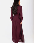 Katarina Dress (Burgundy) - Dress - Yakira Bella