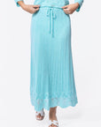 Kelly Skirt (Aqua Blue) - Skirt - Yakira Bella