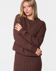 Kendall Top (Brown) - Top - Yakira Bella