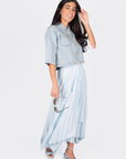 KENSLEY JACKET (BLUE) - Top - Yakira Bella