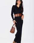 Kerry Dress (Black) - Dress - Yakira Bella
