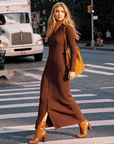 Kerry Dress (Dark Brown) - Dress - Yakira Bella