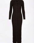 Kerry Dress (Dark Brown) - Dress - Yakira Bella