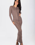 Kerry Dress (Mocha) - Dress - Yakira Bella