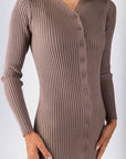 Kerry Dress (Mocha) - Dress - Yakira Bella