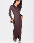 Kerry Dress (Plum) - Dress - Yakira Bella