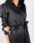 LACEY DRESS (BLACK SOLID) - Dress - Yakira Bella