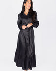 LACEY DRESS (BLACK SOLID) - Dress - Yakira Bella