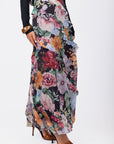 Laurel Skirt (Black Pattern) - Skirt - Yakira Bella