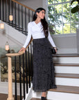 Laurel Skirt (Black Polka Dot) - Skirt - Yakira Bella