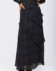 Laurel Skirt (Black Polka Dot) - Skirt - Yakira Bella