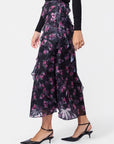 Laurel Skirt (Black/Pink) - Skirt - Yakira Bella