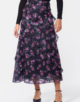 Laurel Skirt (Black/Pink) - Skirt - Yakira Bella