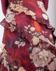 Laurel Skirt (Burgundy) - Skirt - Yakira Bella