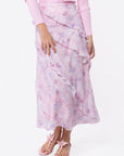 Laurel Skirt (Pink Flower) - Skirt - Yakira Bella