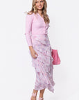 Laurel Skirt (Pink Flower) - Skirt - Yakira Bella
