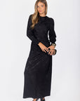 Lavella Dress (Black) - Dress - Yakira Bella