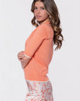 Leah Top (Coral Pink) - Top - Yakira Bella