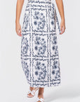 Leila Skirt (White/Black) - Skirt - Yakira Bella