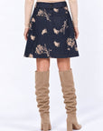Lenora Skirt 20" (Navy) - Skirt - Yakira Bella