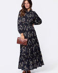 Leslie Dress (Black Ground) - Dress - Yakira Bella