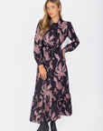 Lexi Dress 53" (Black/Plum) - Dress - Yakira Bella