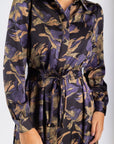 Lexi Dress 53" (Black/Purple) - Dress - Yakira Bella