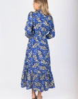 Lexi Dress (Blue/Ivory) - Dress - Yakira Bella