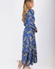 Lexi Dress (Blue/Ivory) - Dress - Yakira Bella