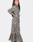 Lexi Dress (Grey/Blue) - Dress - Yakira Bella