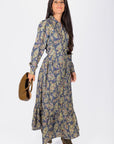 Lexi Dress (Grey/Blue) - Dress - Yakira Bella