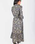 Lexi Dress (Grey/Blue) - Dress - Yakira Bella