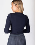 Lila Top (Navy) - Top - Yakira Bella