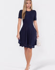 Lily Dress (Navy) - Dress - Yakira Bella