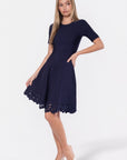 Lily Dress (Navy) - Dress - Yakira Bella