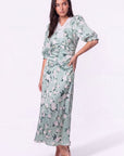 Lina Dress (Green Pattern) - Dress - Yakira Bella