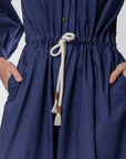 Linden Dress (Navy) - Dress - Yakira Bella