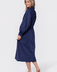 Linden Dress (Navy) - Dress - Yakira Bella