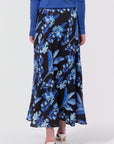 Lisa Skirt (Black Flower) - Skirt - Yakira Bella