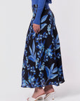 Lisa Skirt (Black Flower) - Skirt - Yakira Bella