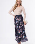 Lisa Skirt (Black Pattern) - Skirt - Yakira Bella