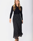 Lisa Skirt (Black Polka Dot) - Skirt - Yakira Bella